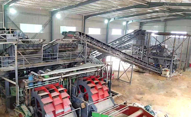 安徽池州灰岩制砂项目