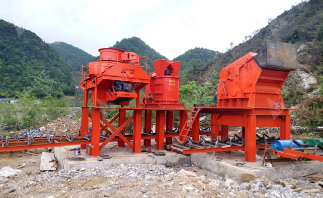 湖北恩施砂石设备项目