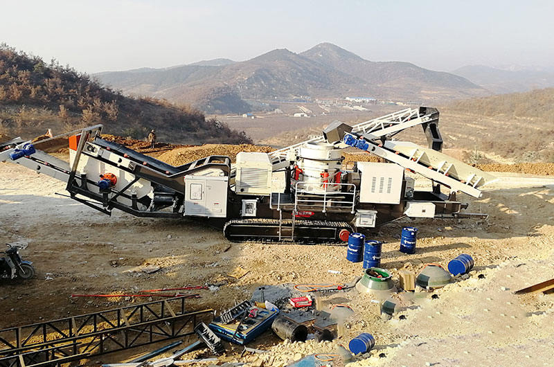 履带圆锥移动破碎站